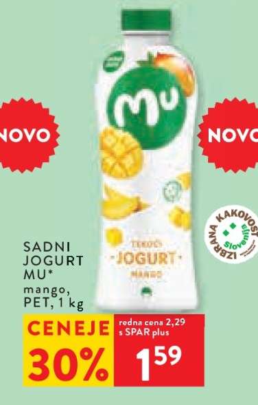 SADNI JOGURT MU