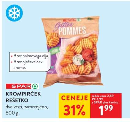 Krompirček rešetko