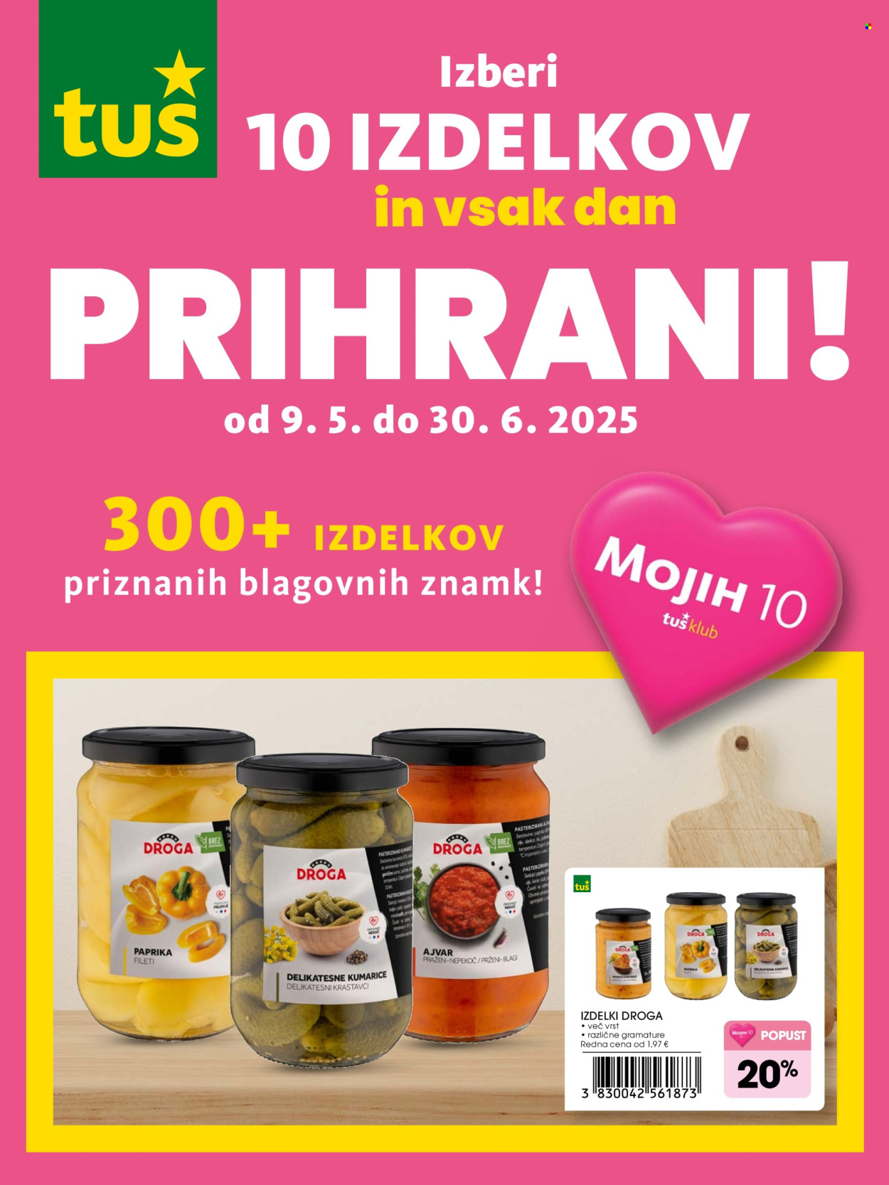 Tuš katalog - 9.5.2025 - 30.6.2025. Stran 1