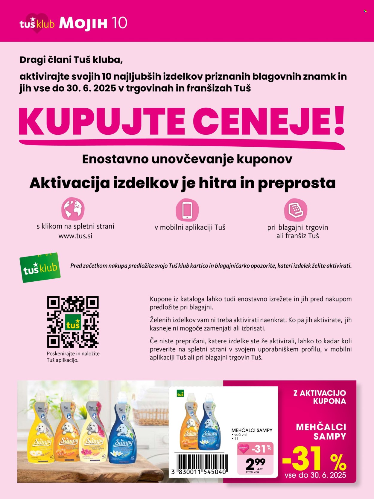 Tuš katalog - 9.5.2025 - 30.6.2025. Stran 1