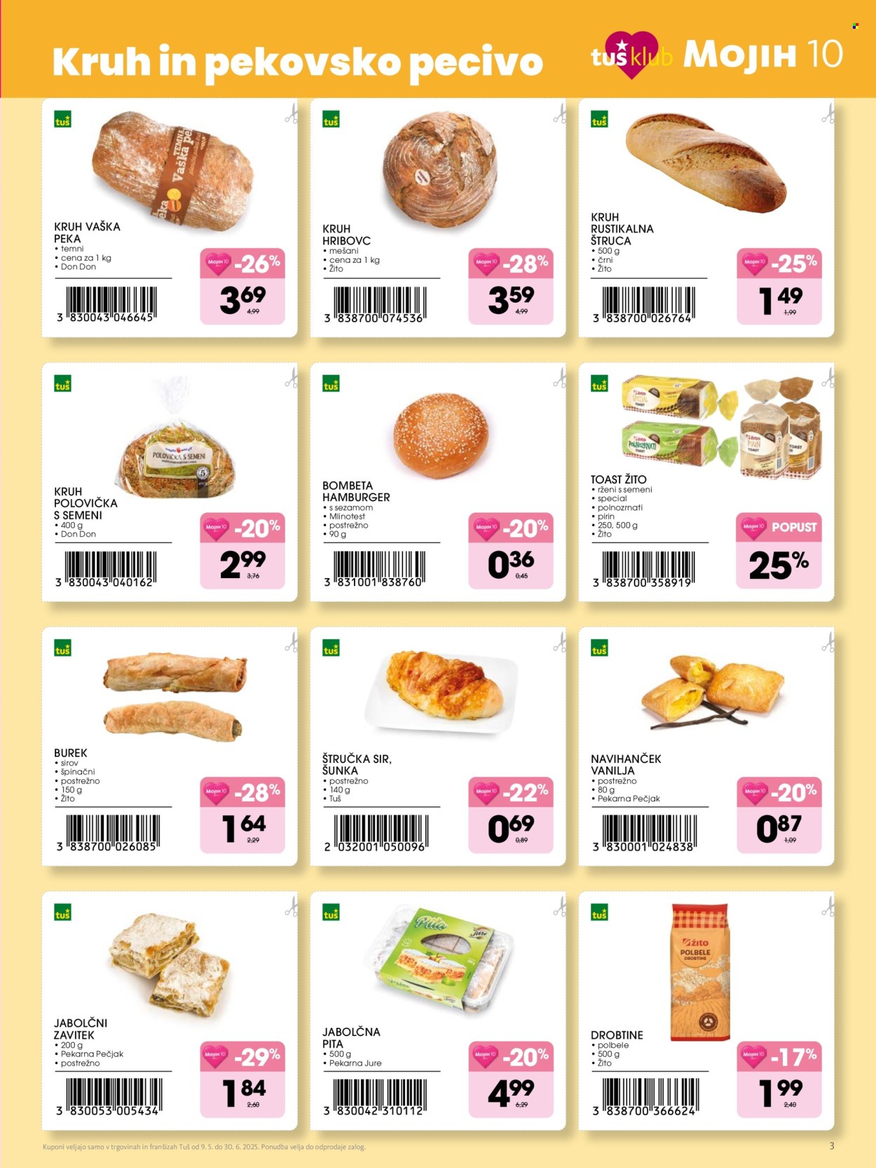 Tuš katalog - 9.5.2025 - 30.6.2025. Stran 1