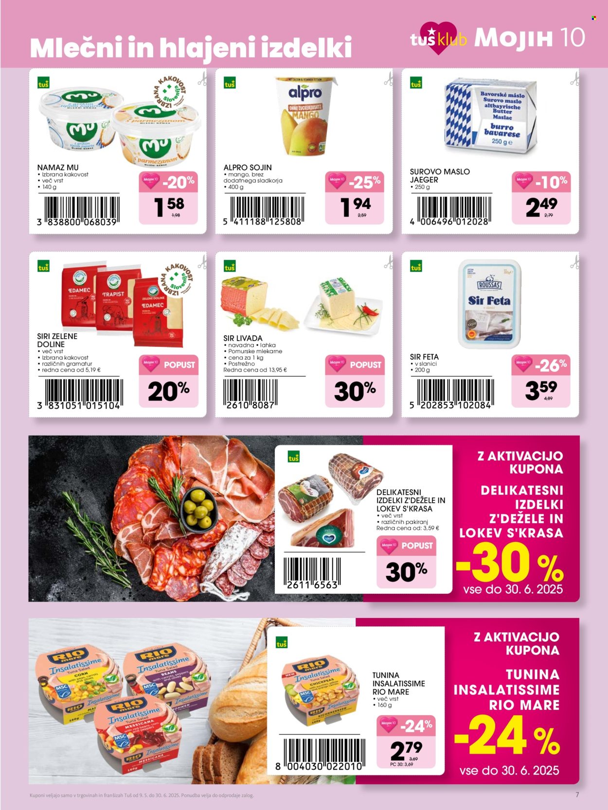 Tuš katalog - 9.5.2025 - 30.6.2025. Stran 1