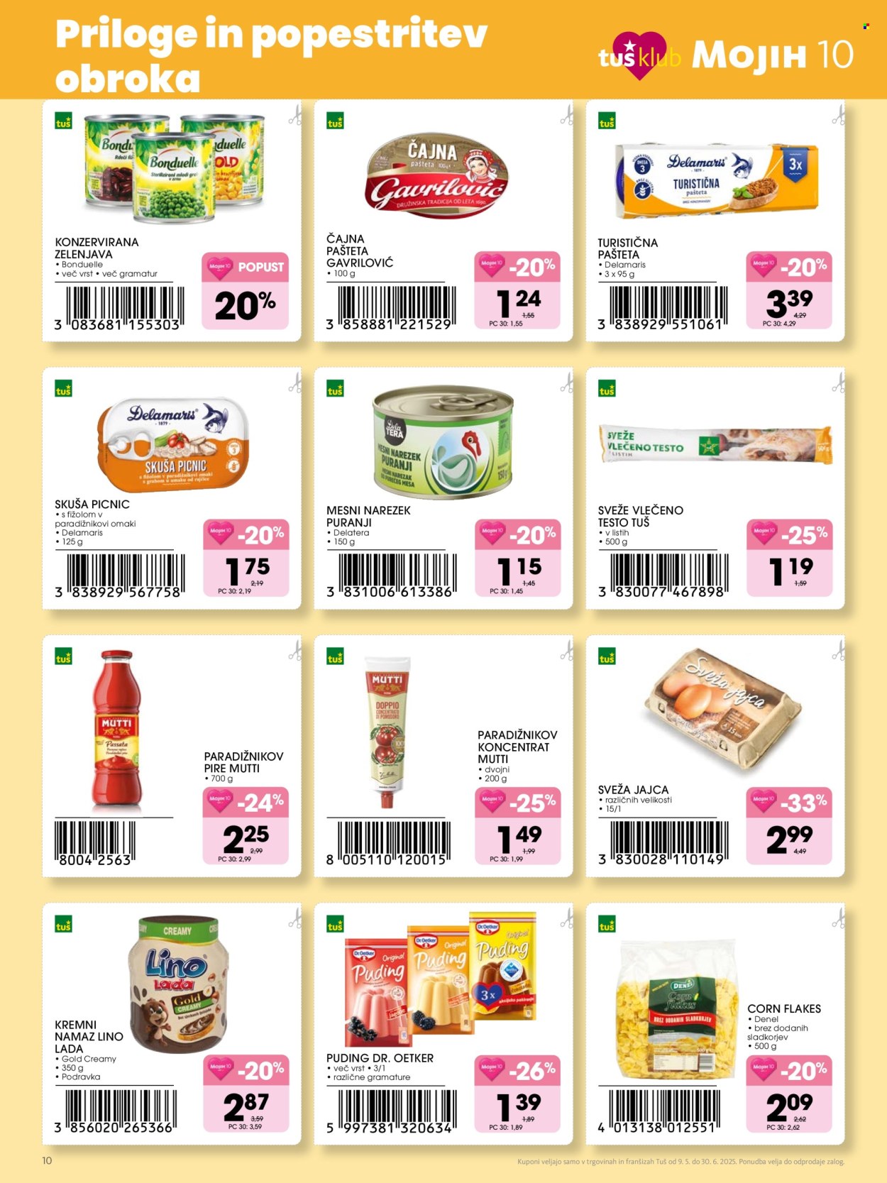 Tuš katalog - 9.5.2025 - 30.6.2025. Stran 1