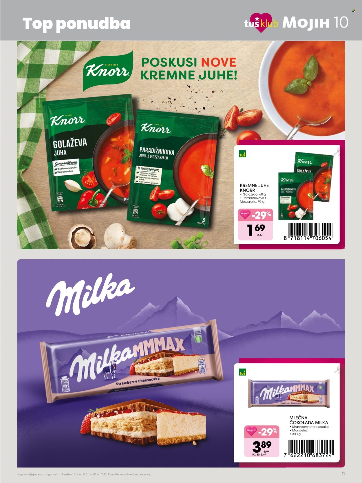 Tuš katalog - 9.5.2025 - 30.6.2025. Stran 1