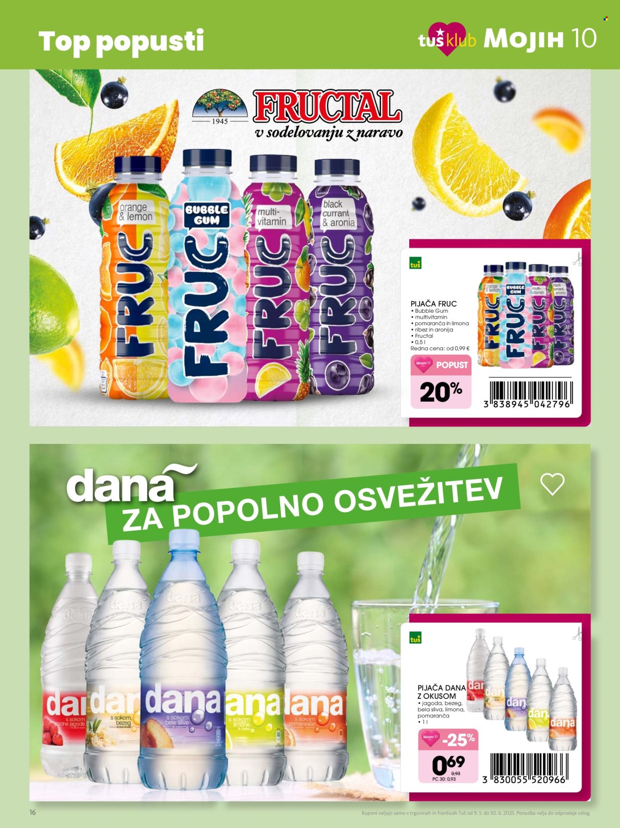 Tuš katalog - 9.5.2025 - 30.6.2025. Stran 1