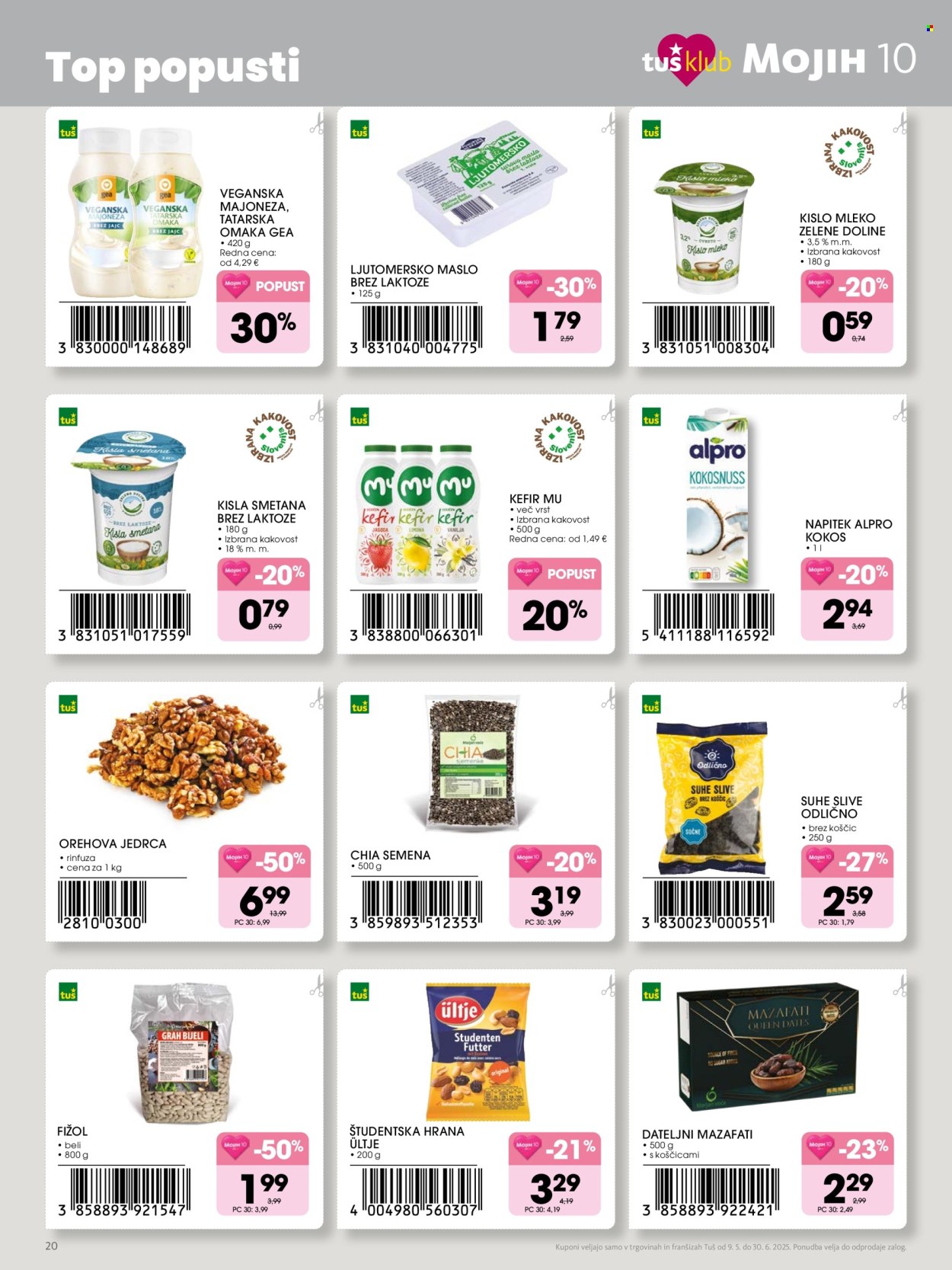Tuš katalog - 9.5.2025 - 30.6.2025. Stran 1
