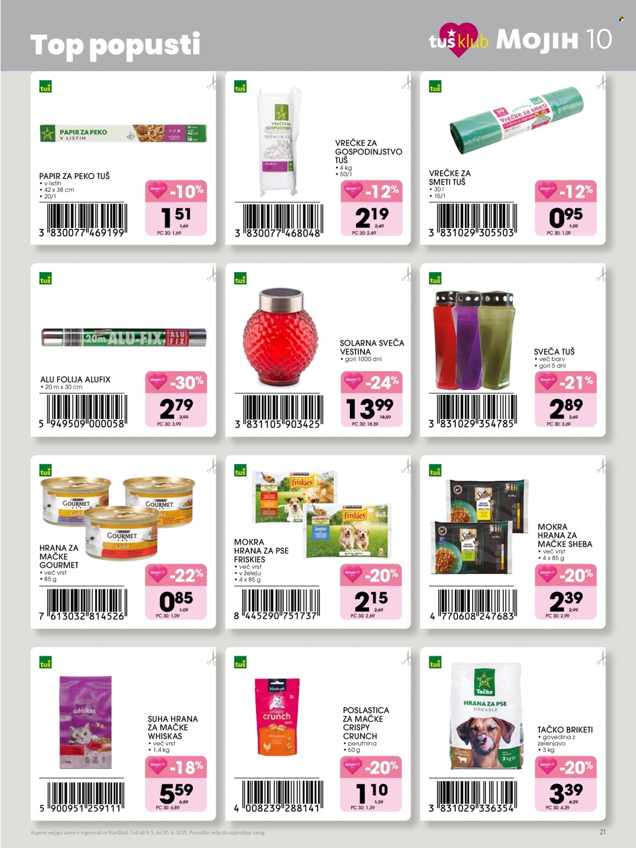 Tuš katalog - 9.5.2025 - 30.6.2025. Stran 1