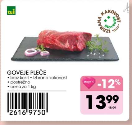 GOVEJE PLEČE