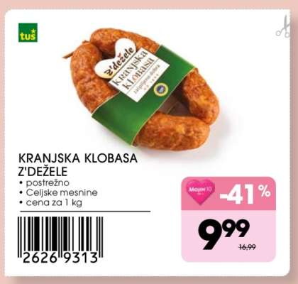 Kranjska klobasa Z'dežele