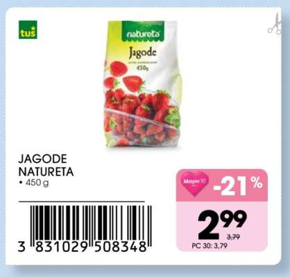 JAGODE NATURETA