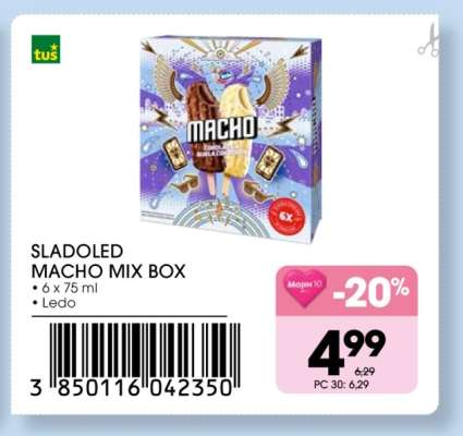 SLADOLED MACHO MIX BOX