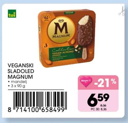 Veganski sladoled Magnum