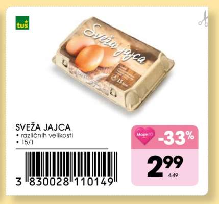 Sveža jajca