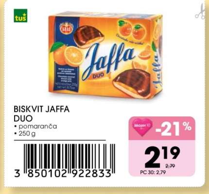 Biskvit Jaffa Duo