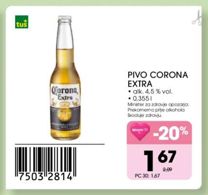 Pivo Corona Extra