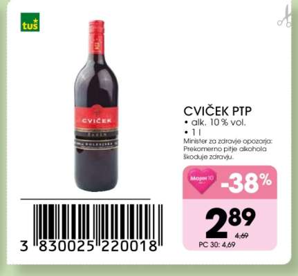 Cviček PTP