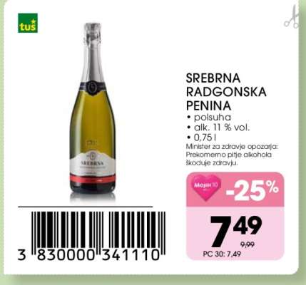 SREBRNA RADGONSKA PENINA