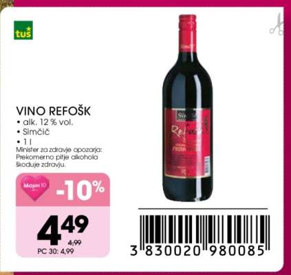 VINO REFOŠK