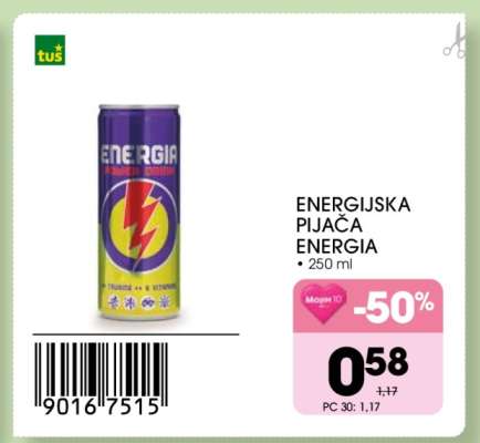 Energijska pijača Energia