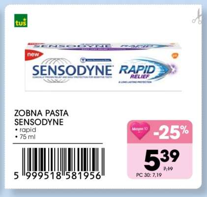 ZOBNA PASTA SENSODYNE