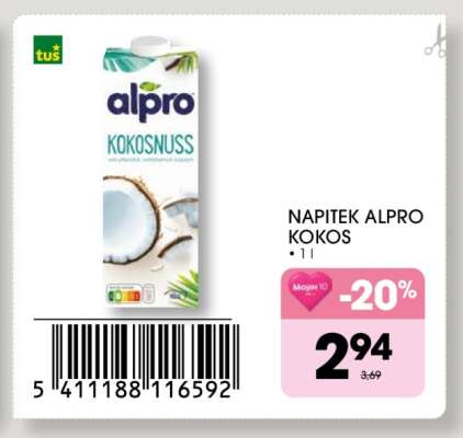 Napitek Alpro Kokos