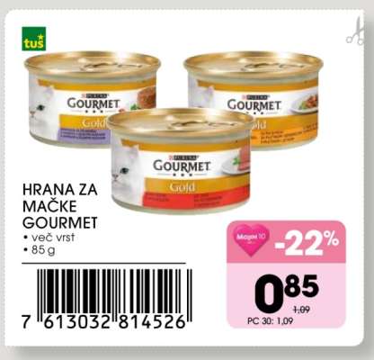 HRANA ZA MAČKE GOURMET