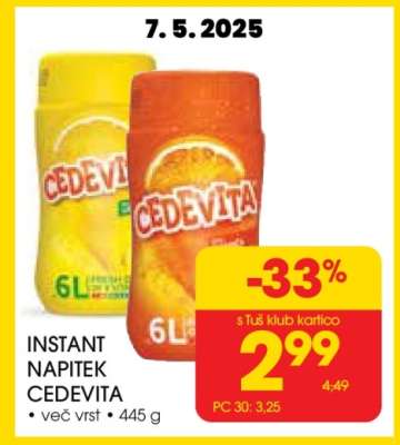 Instant napitek Cedevita
