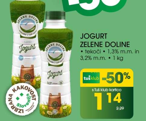 Jogurt Zelene doline