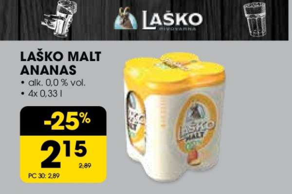 LAŠKO MALT ANANAS