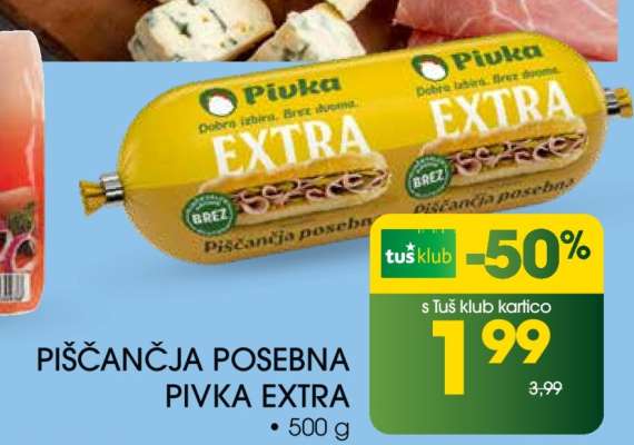 PIŠČANČJA POSEBNA PIVKA EXTRA