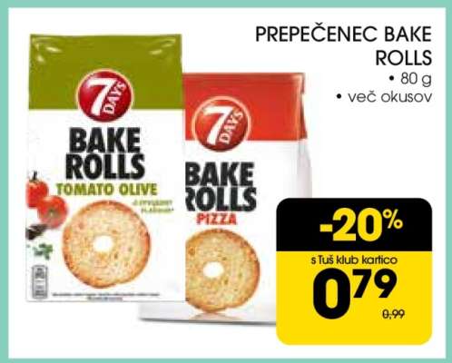 Prepečenec Bake rolls