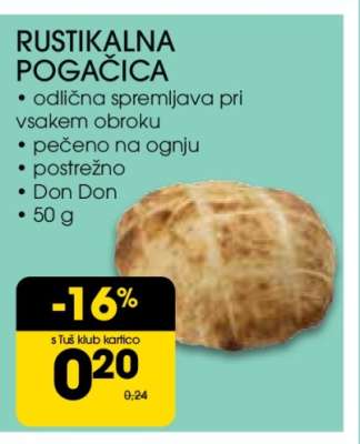 Rustikalna pogačica