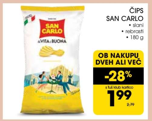 Čips San Carlo