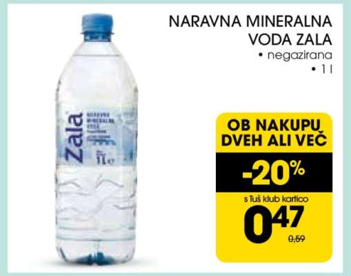 Naravna mineralna voda Zala