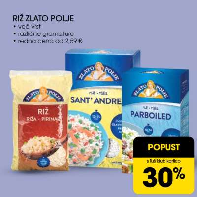 RIŽ ZLATO POLJE