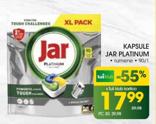 Kapsule Jar Platinum