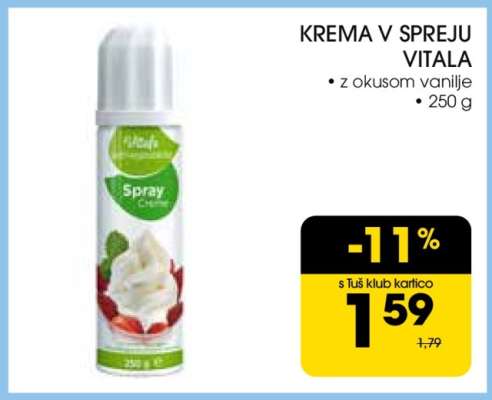 KREMA V SPREJU VITALA