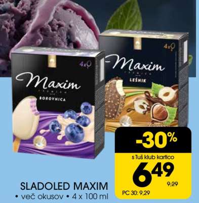 Sladoled Maxim