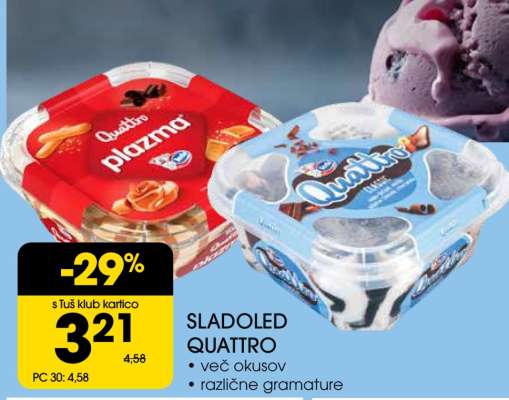 SLADOLED QUATTRO