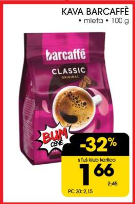 KAVA BARCAFFE
