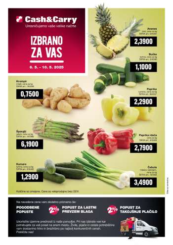 Mercator Cash & Carry katalog - 6.5.2025 - 10.5.2025.