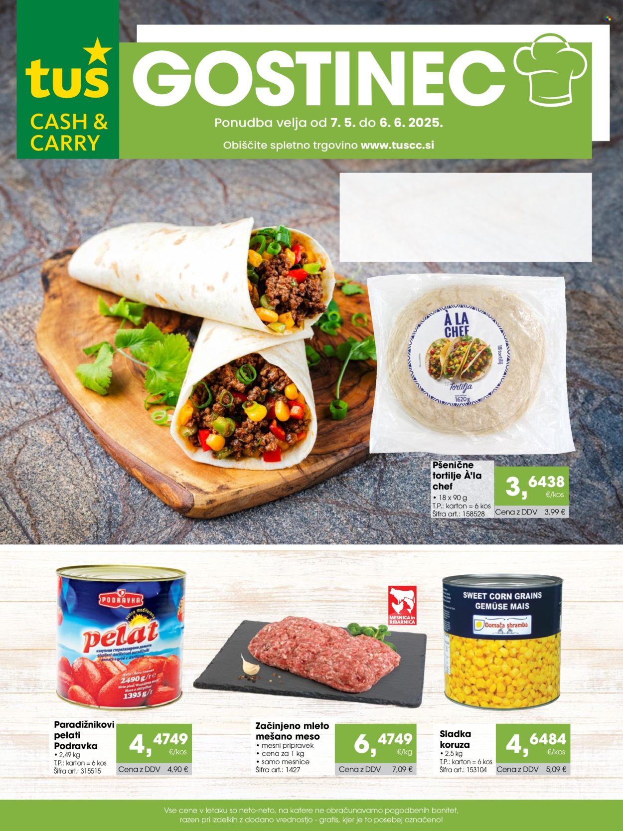 Tuš Cash & Carry katalog - 7.5.2025 - 6.6.2025. Stran 1