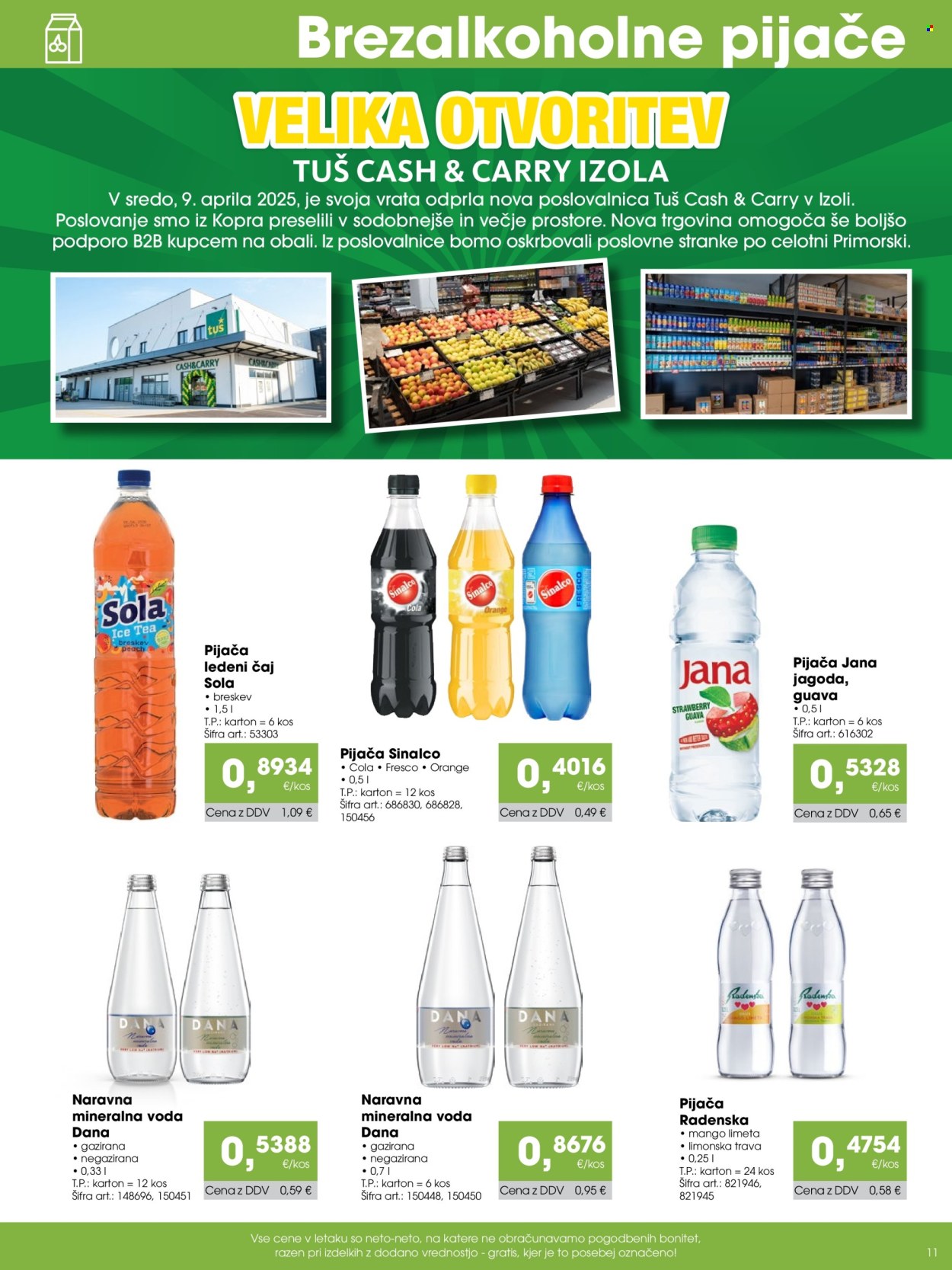 Tuš Cash & Carry katalog - 7.5.2025 - 6.6.2025. Stran 1