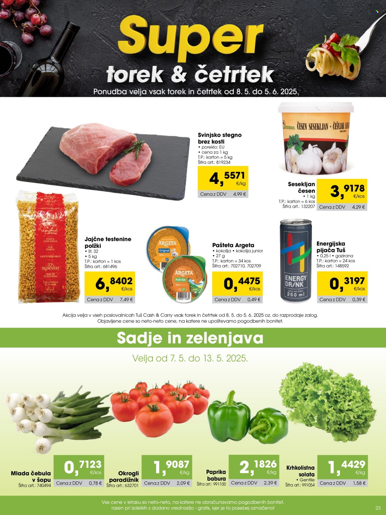 Tuš Cash & Carry katalog - 7.5.2025 - 6.6.2025. Stran 1