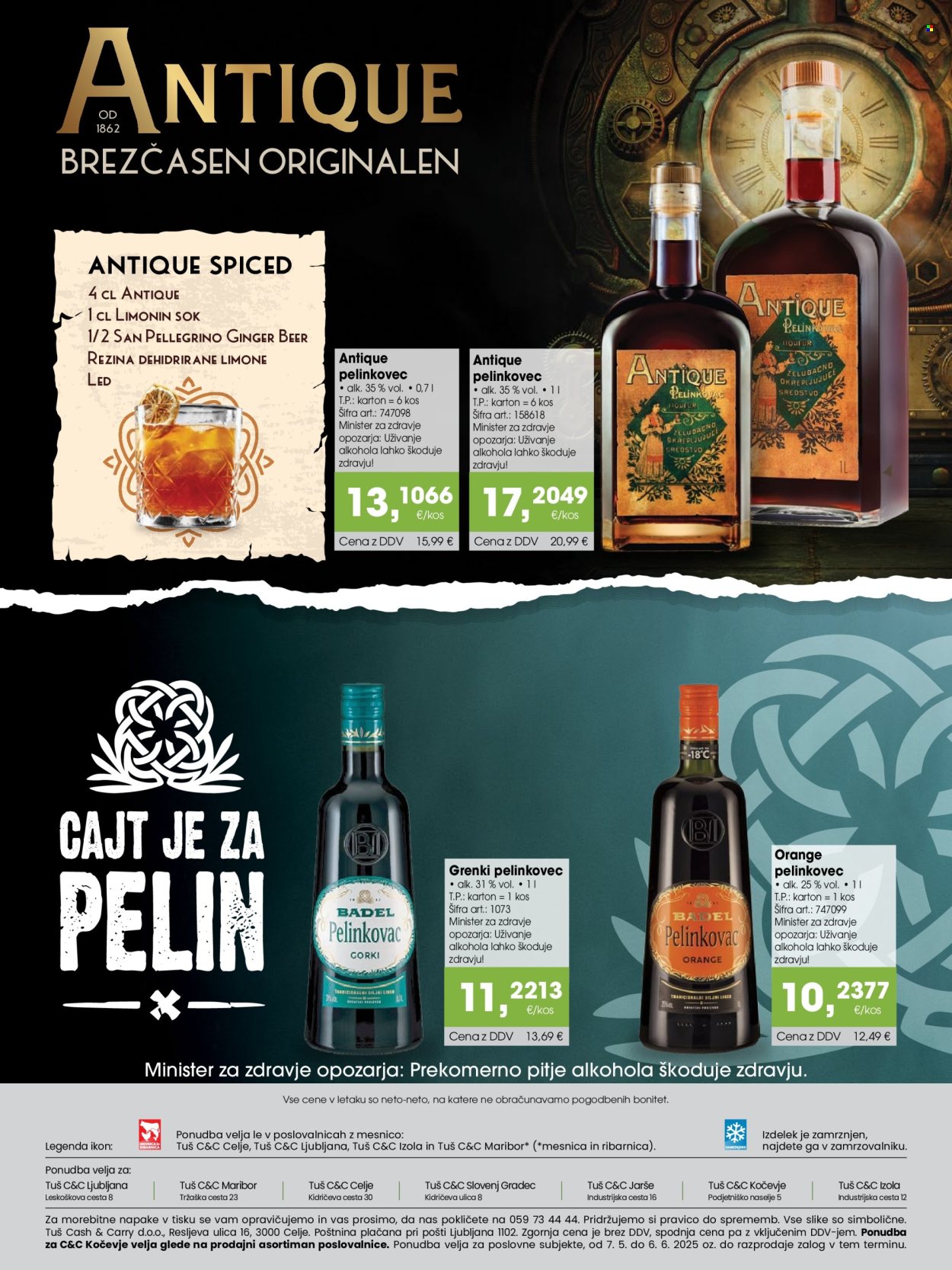 Tuš Cash & Carry katalog - 7.5.2025 - 6.6.2025. Stran 1