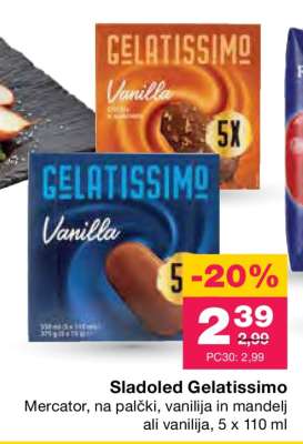 Sladoled Gelatissimo