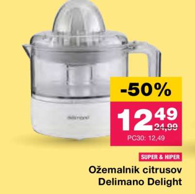 Ožemalnik citrusov Delimano Delight