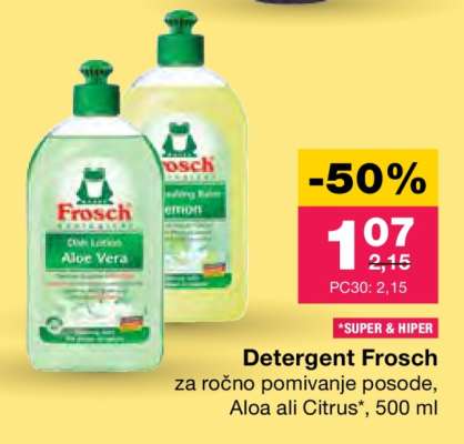 DETERGENT FROSCH