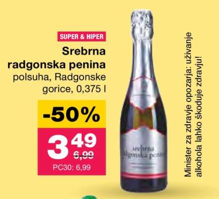 SREBRNA RADGONSKA PENINA