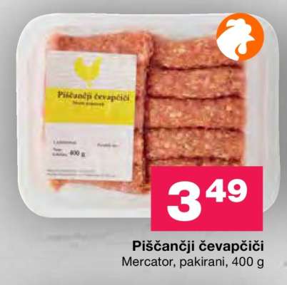 PIŠČANČJI ČEVAPČIČI